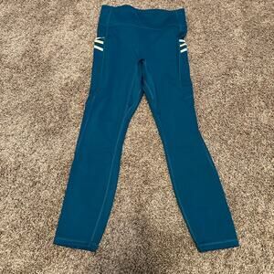 Fabletics Motion 365 Green Women’s  Leggings Size Large EUC